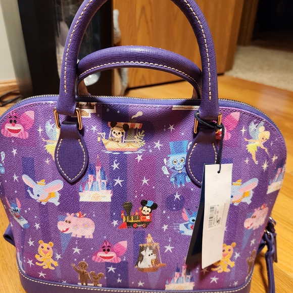 Purple Dooney & Bourke Disney Satchel - Picture 2 of 6